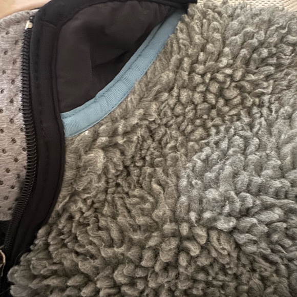 Patagonia Vest Jacket Boy M 10 Sherpa Deep Pile Fleece Outdoor Vintage USA 1996 - Picture 10 of 11